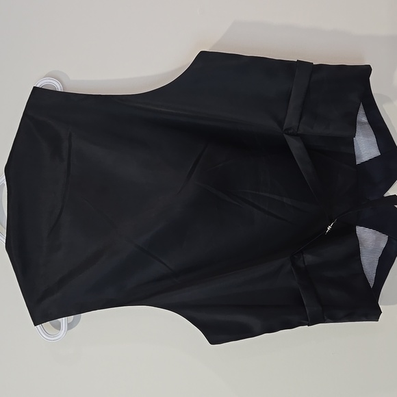 Tommy Hilfiger Sharkskin Slim Fit 100% Wool Navy Suit Vest Size M - Picture 5 of 9